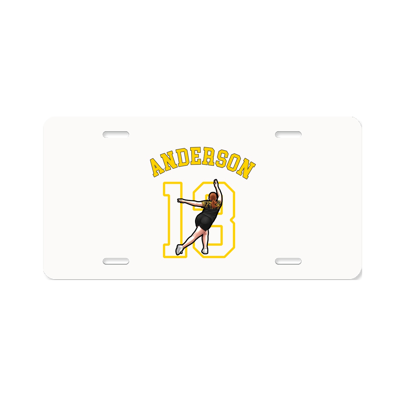 License Plate — Shirsey Arch in Classic