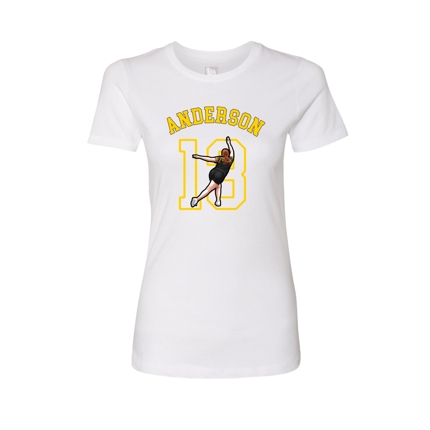 Womens Tee — Shirsey Arch in White