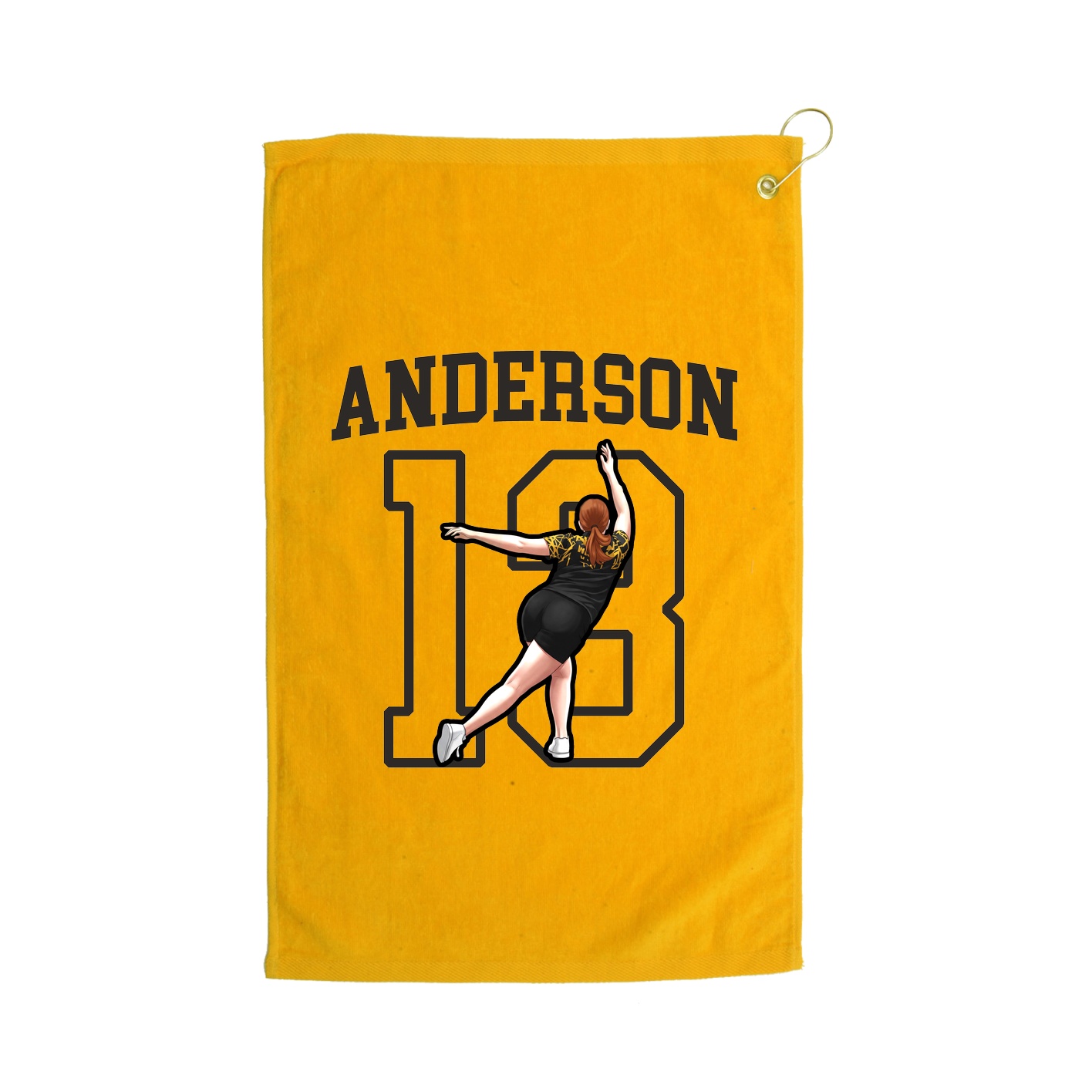 Golf Towel — Shirsey in Gold