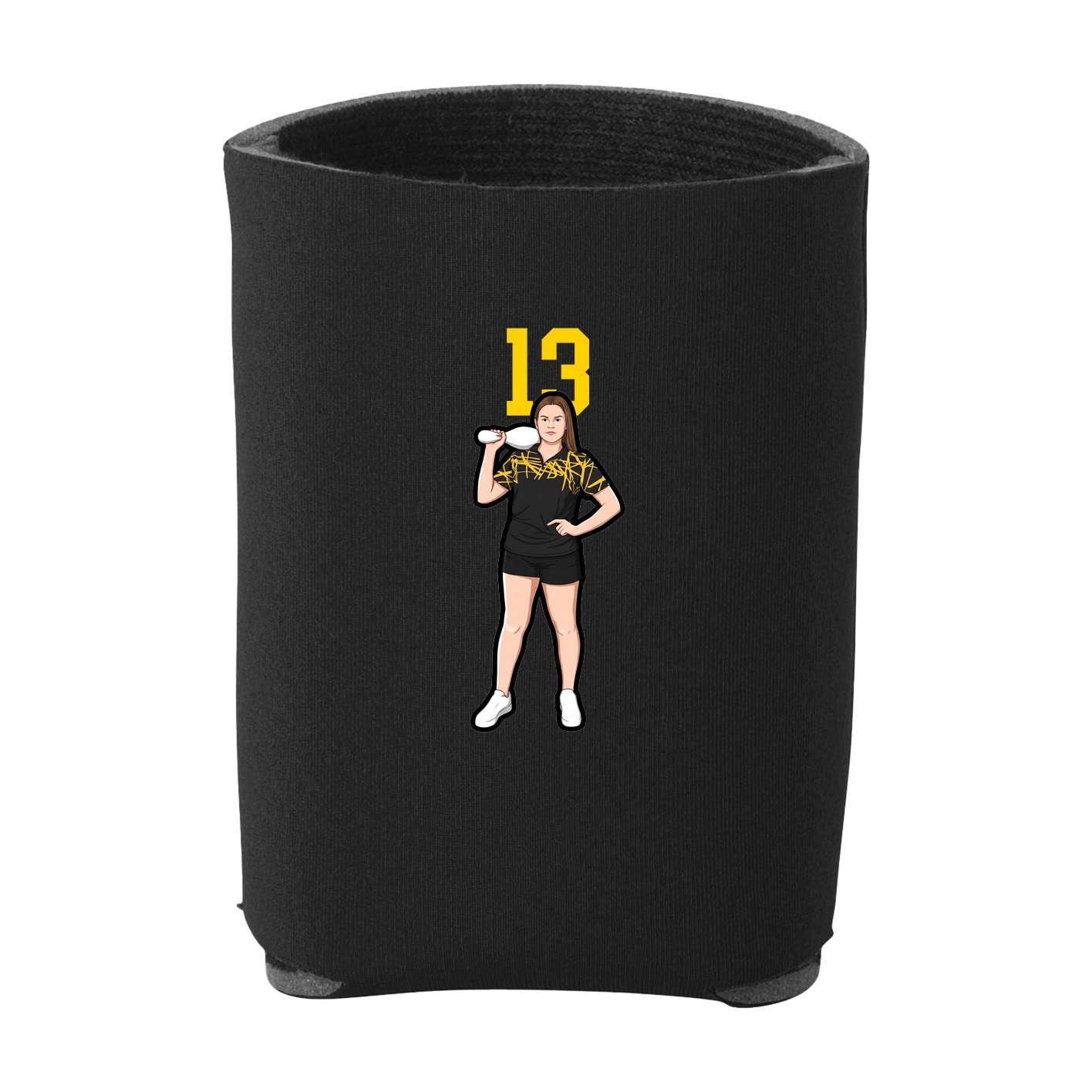 Can Holder — Number Top in Black
