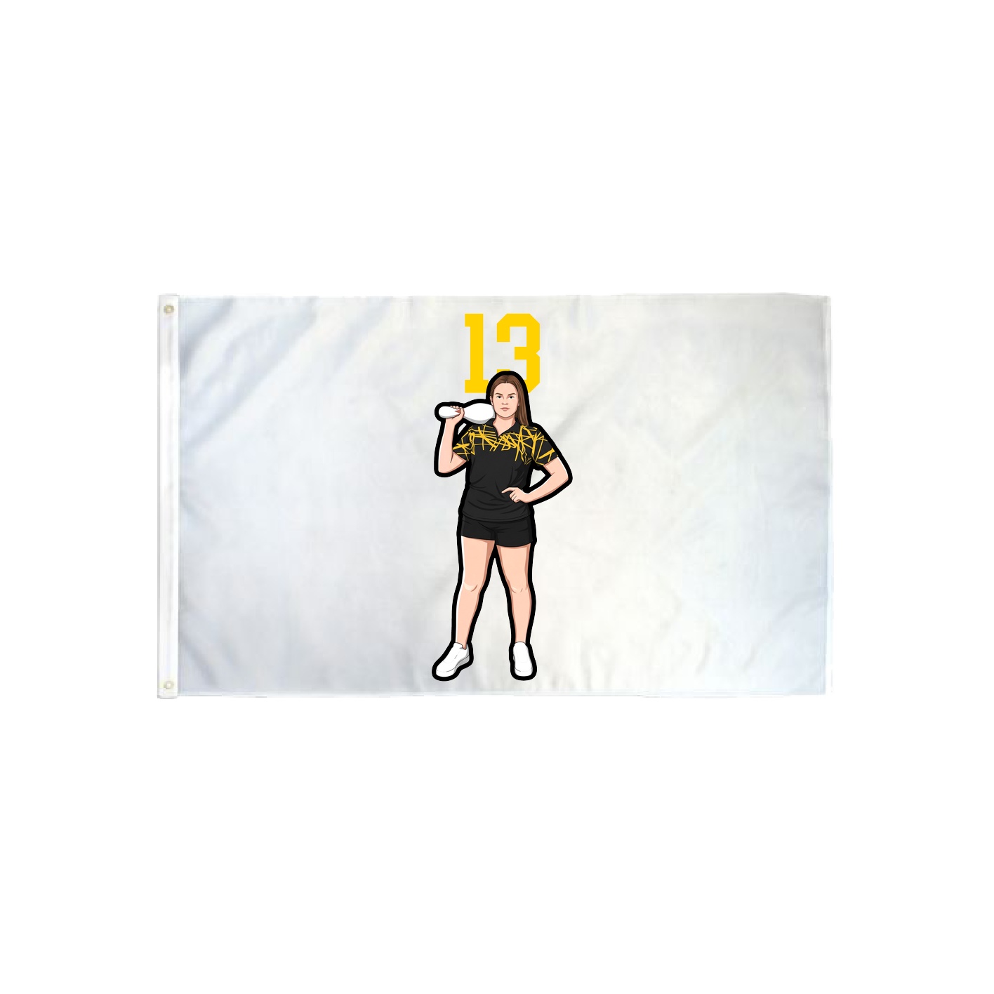 3x5 Flag — Number Top in Classic