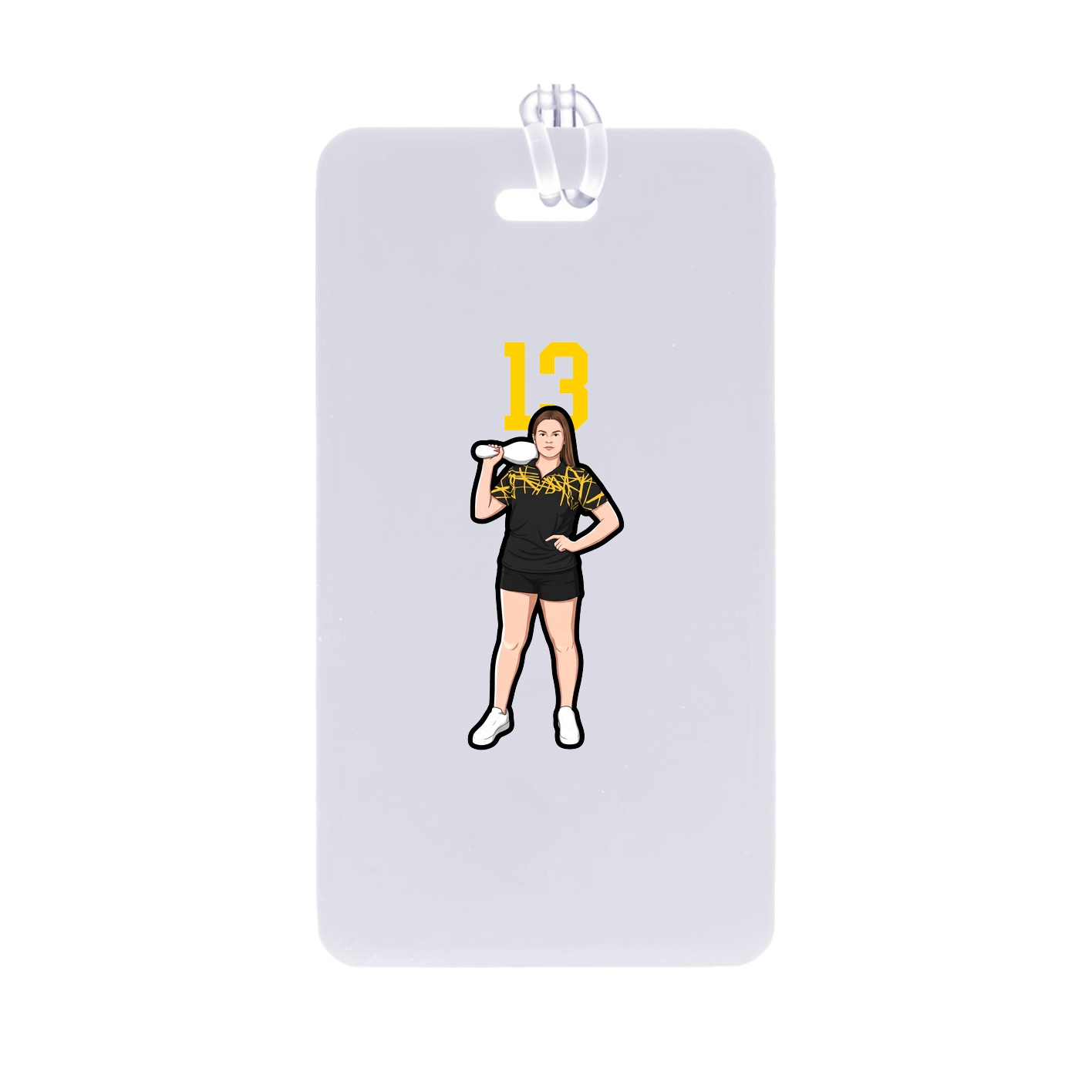 Bag Tag — Number Top in Classic