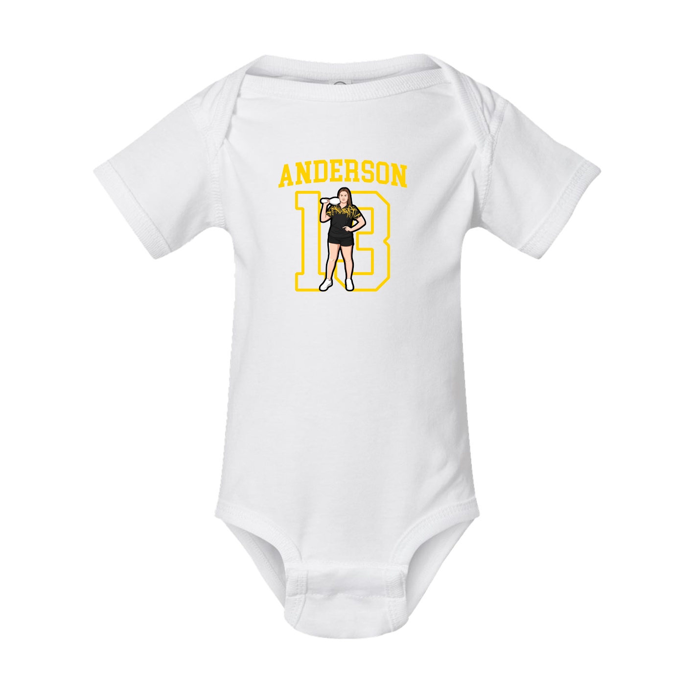 Baby Onesie — Shirsey in White