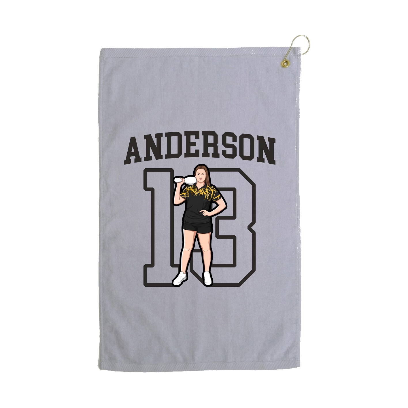 Golf Towel — Shirsey in Grey