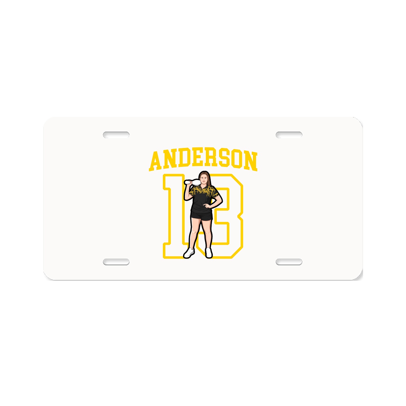 License Plate — Shirsey in Classic