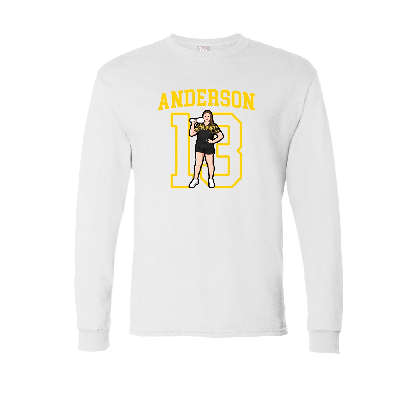 Long Sleeve Tee — Shirsey in White