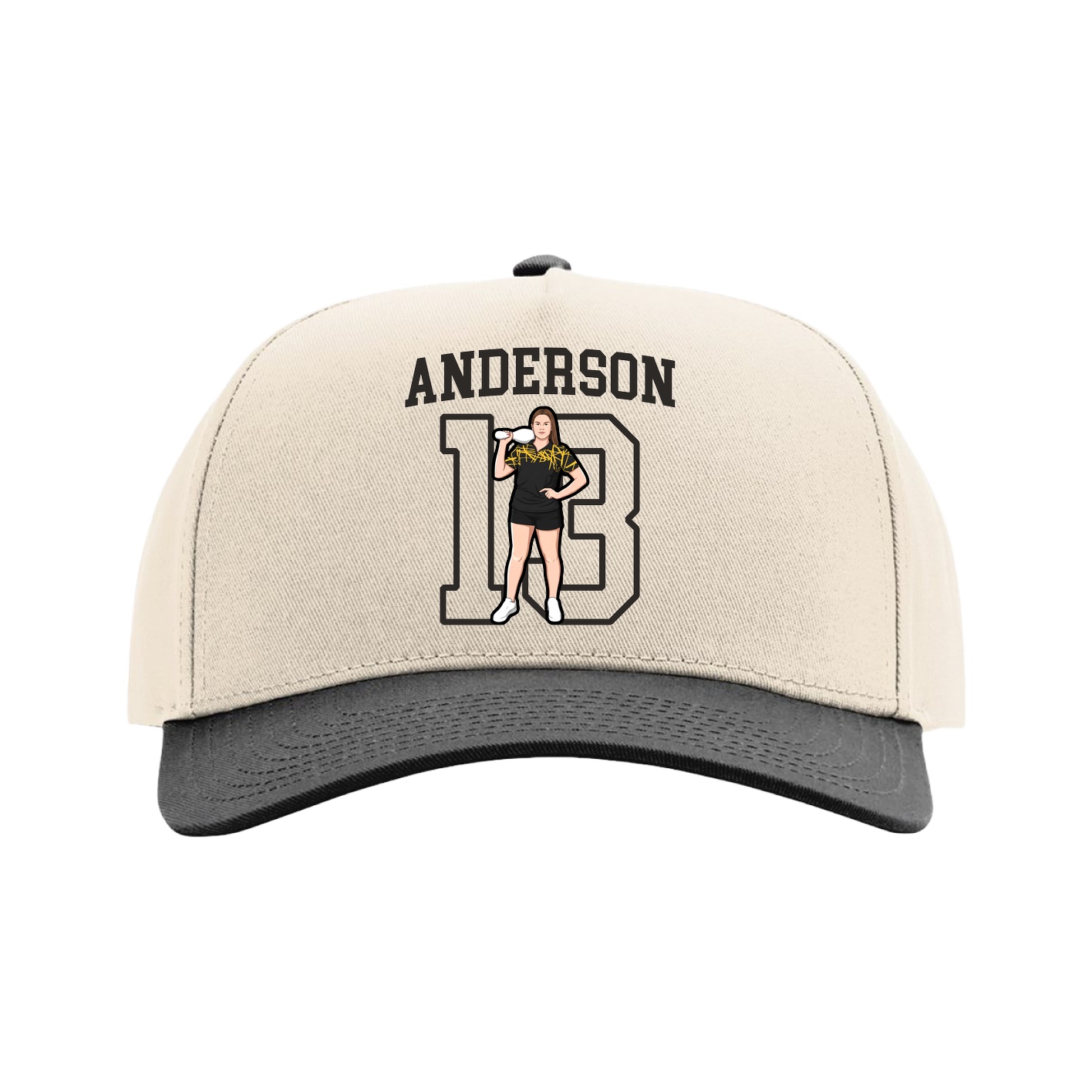 Full Fabric Five-Panel Champ Cap