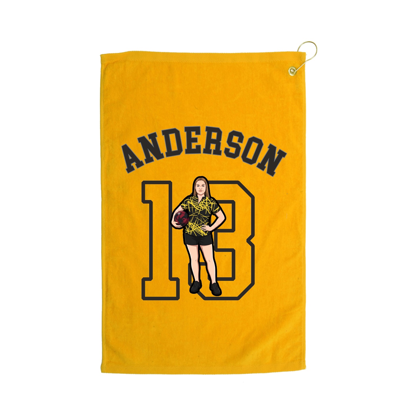 Terry Velour Golf Towel