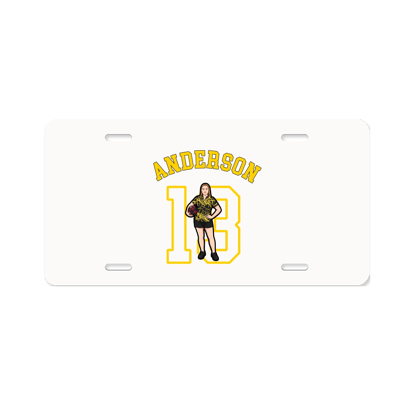 License Plate — Shirsey Arch in Classic
