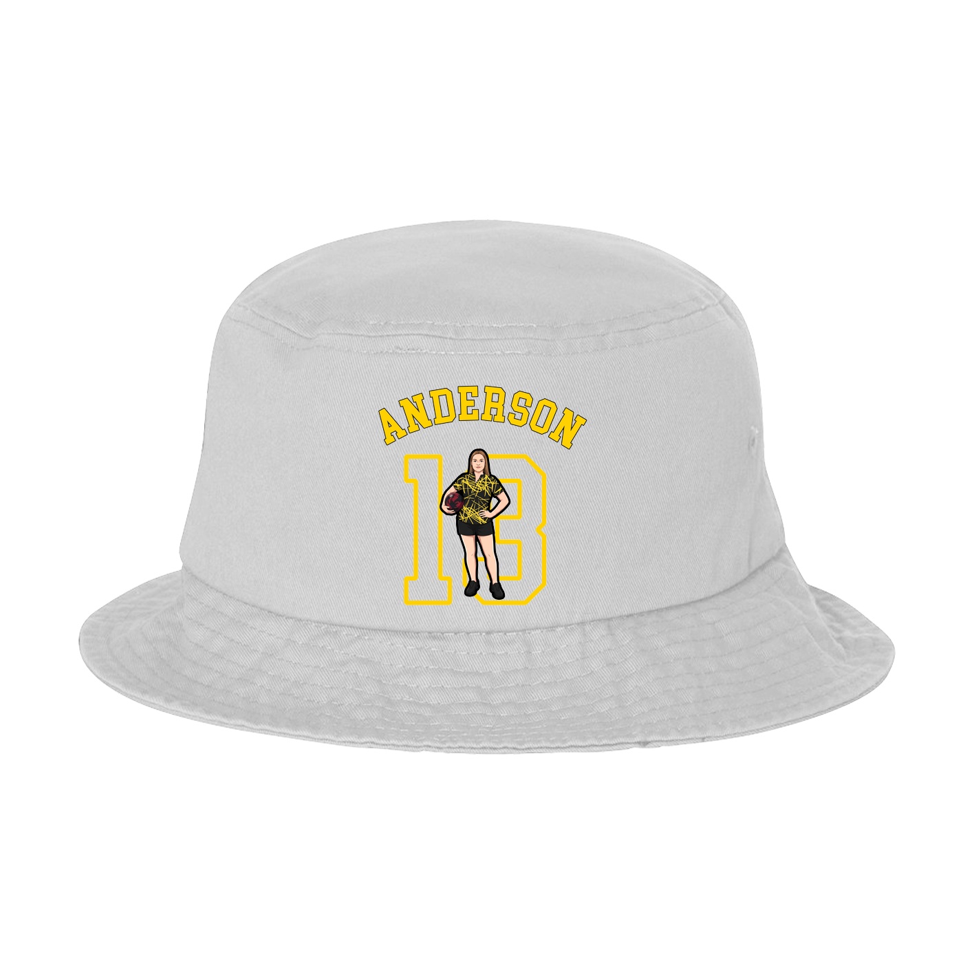 Bucket Cap — Shirsey Arch in White