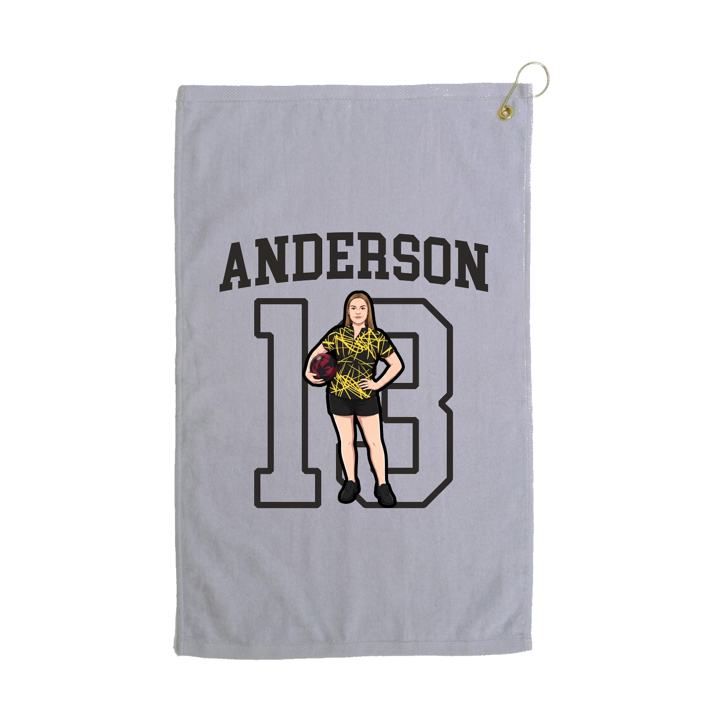 Golf Towel — Shirsey in Grey