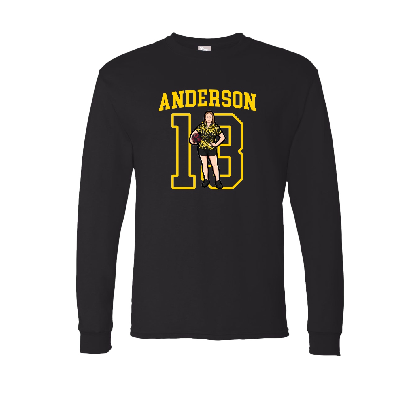 Long Sleeve Tee — Shirsey in Black