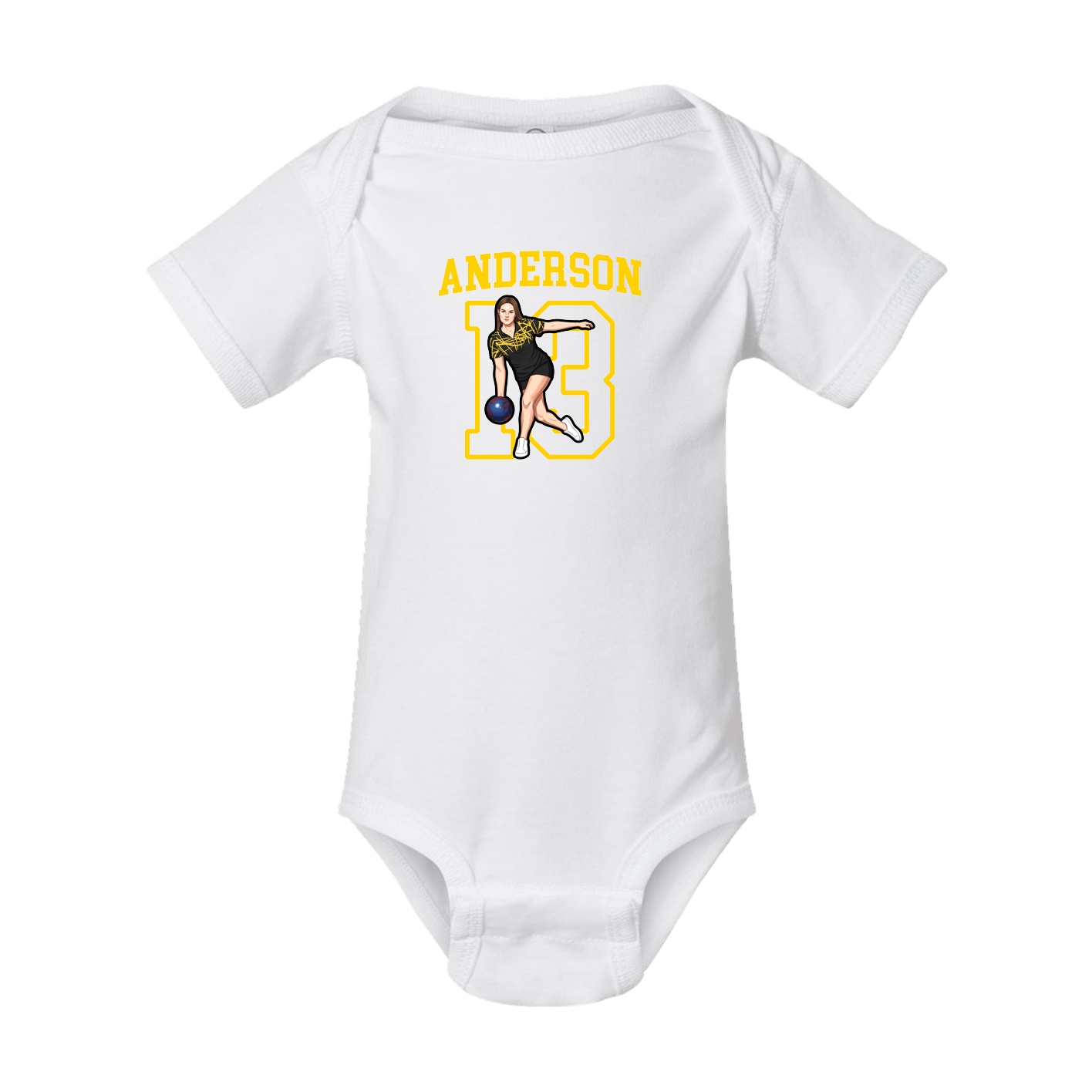 Baby Onesie — Shirsey in White