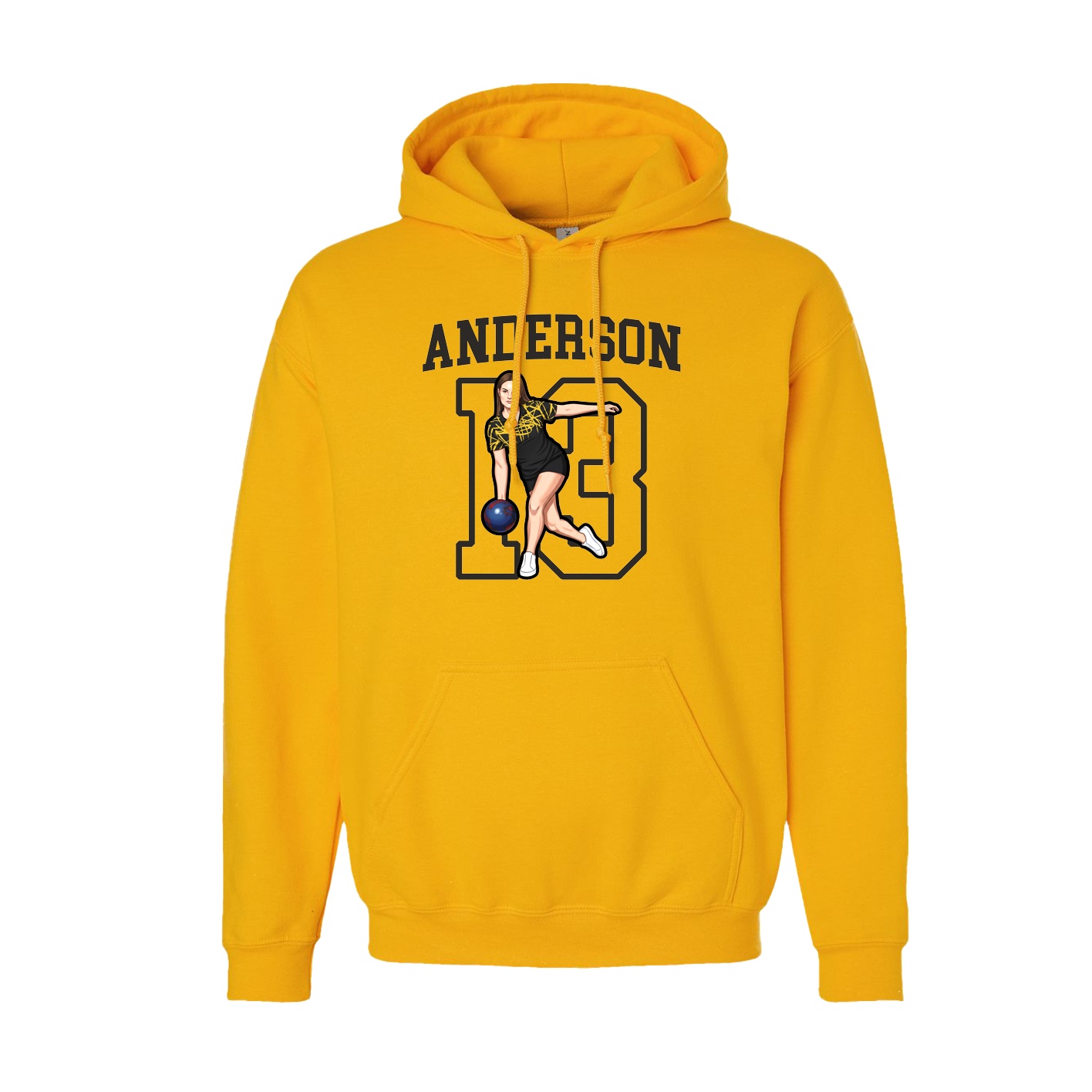 Hoodie — Shirsey in Gold