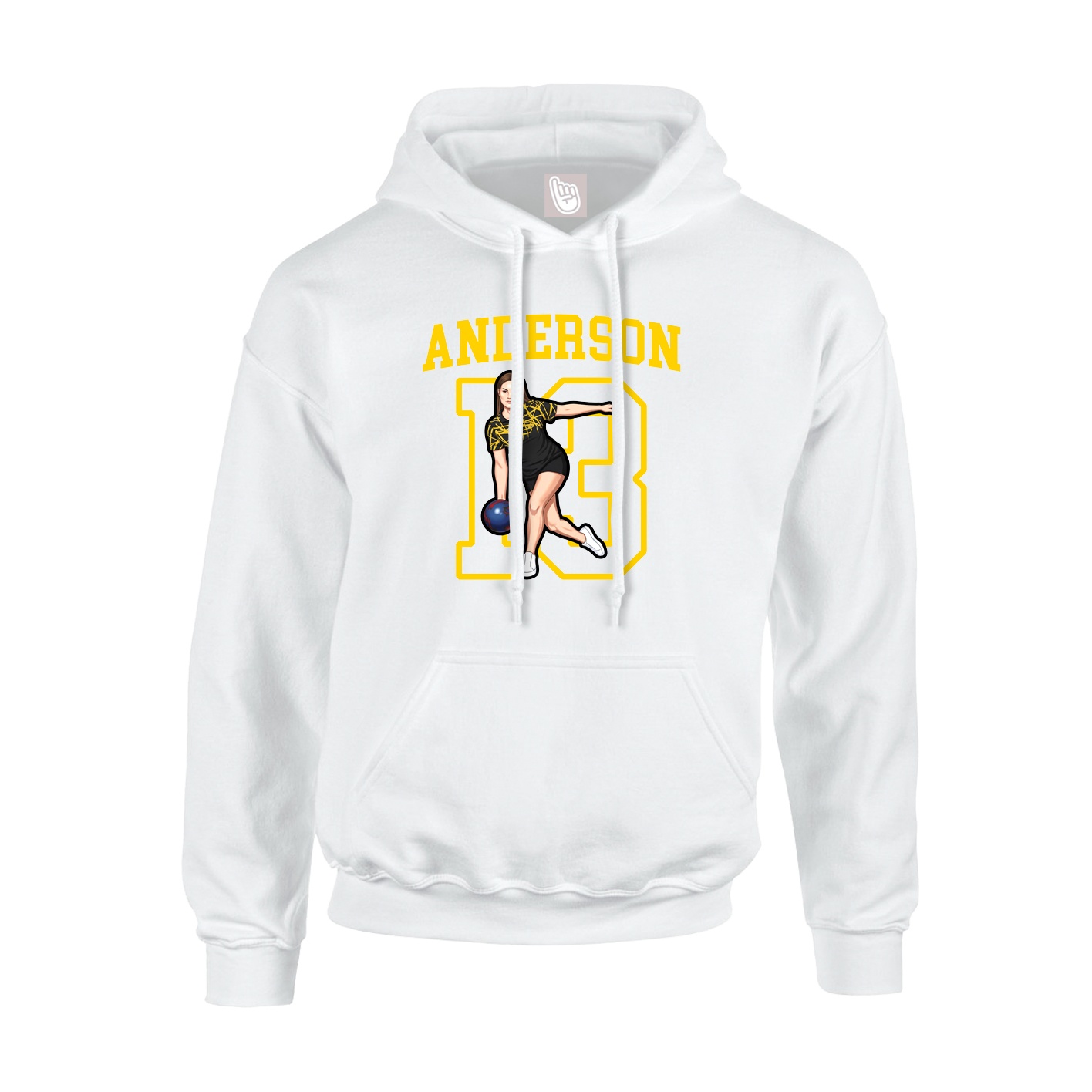 Youth Hoodie — Shirsey in White