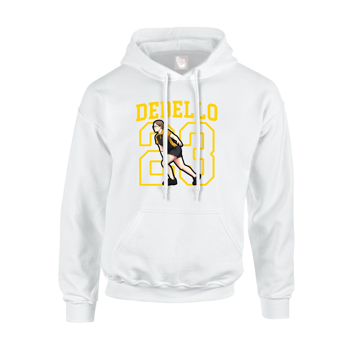 Hoodie — Shirsey in White