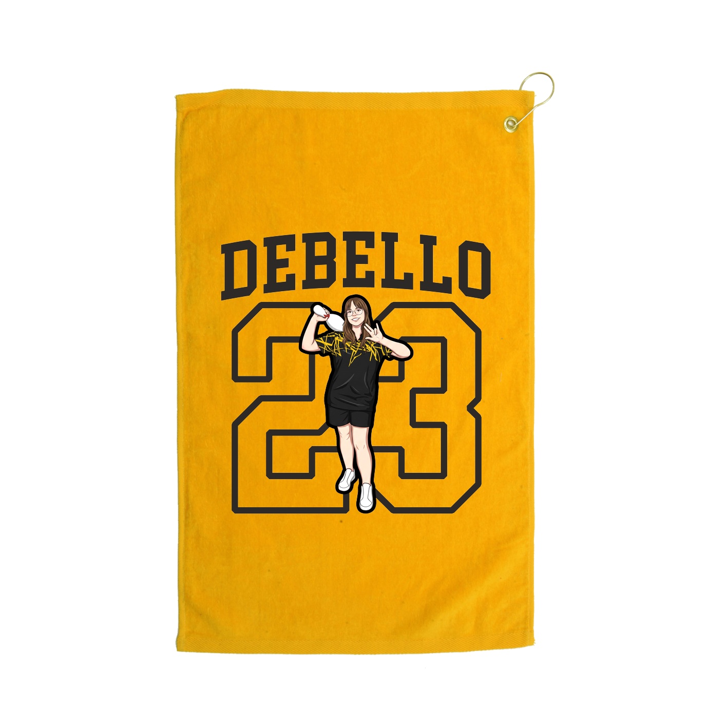 Golf Towel — Shirsey in Gold