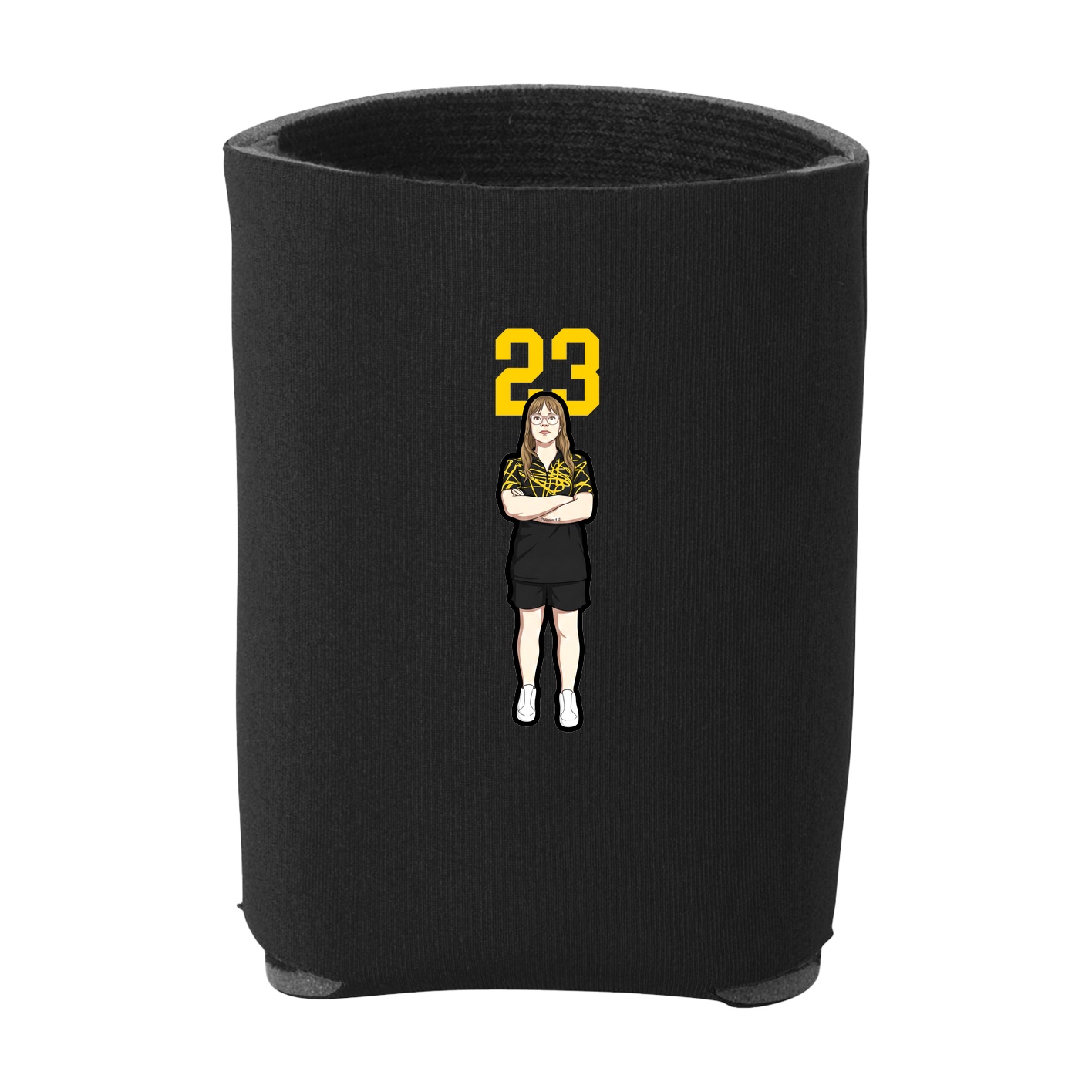 Can Holder — Number Top in Black