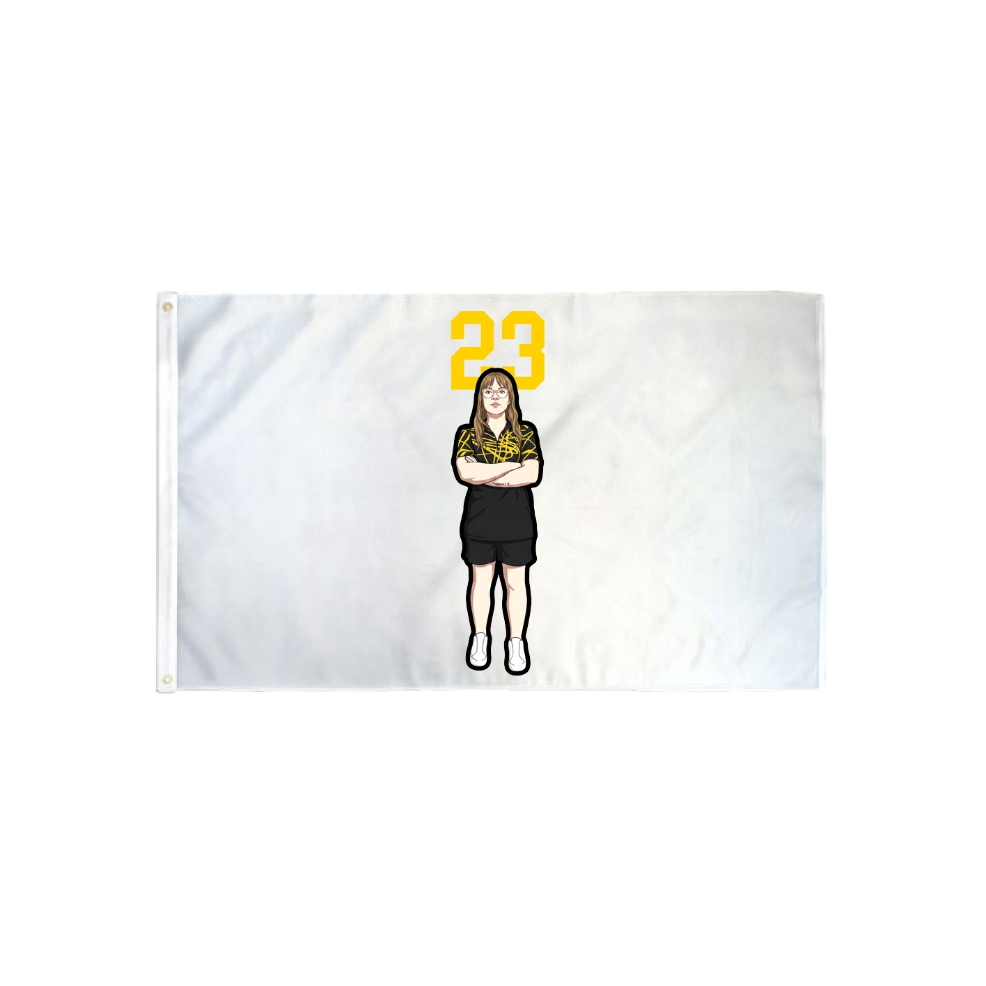 3x5 Flag — Number Top in Classic
