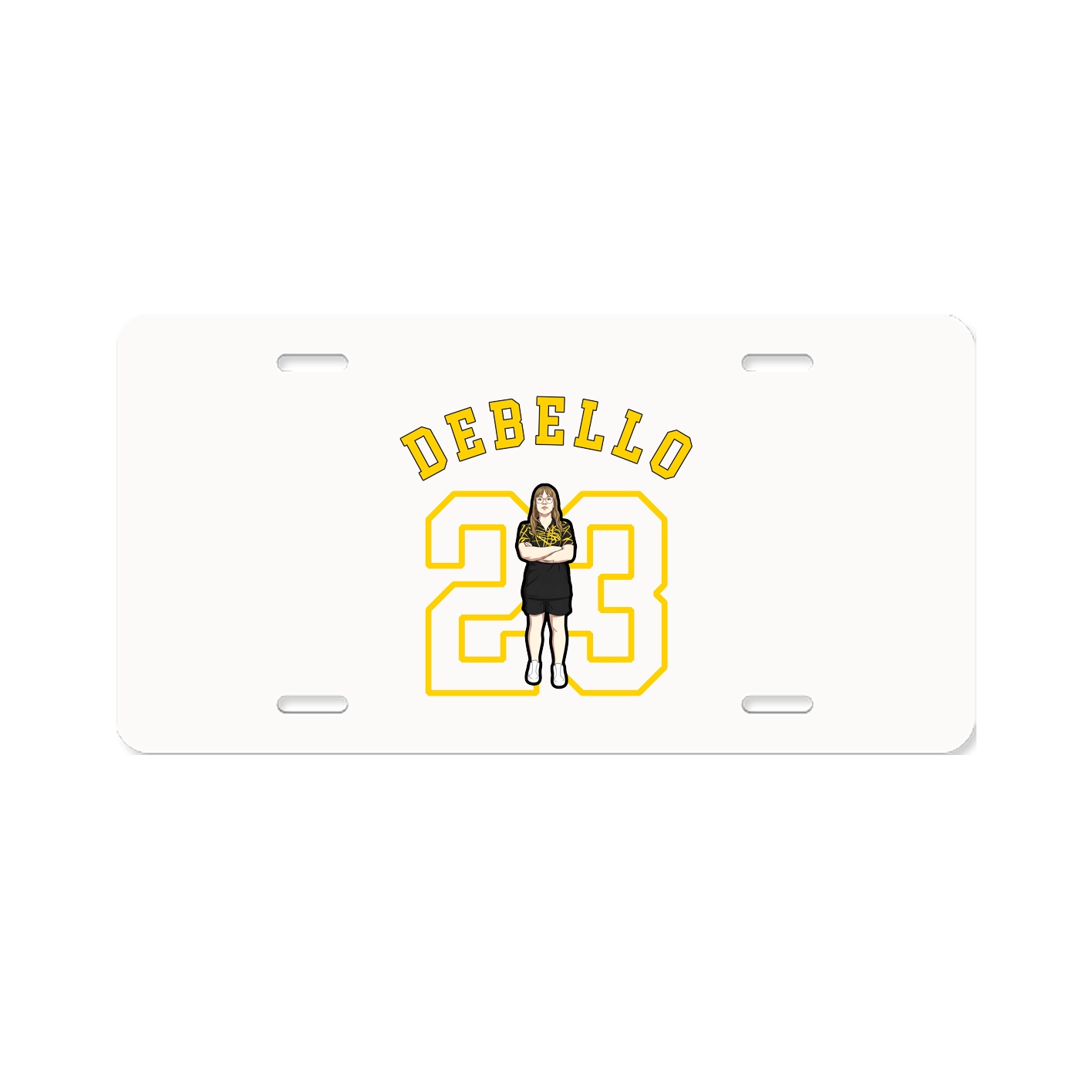 License Plate — Shirsey Arch in Classic