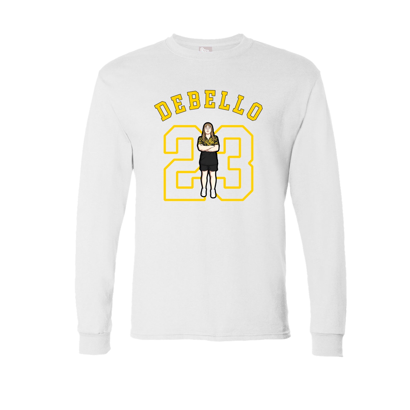 Long Sleeve Tee — Shirsey Arch in White