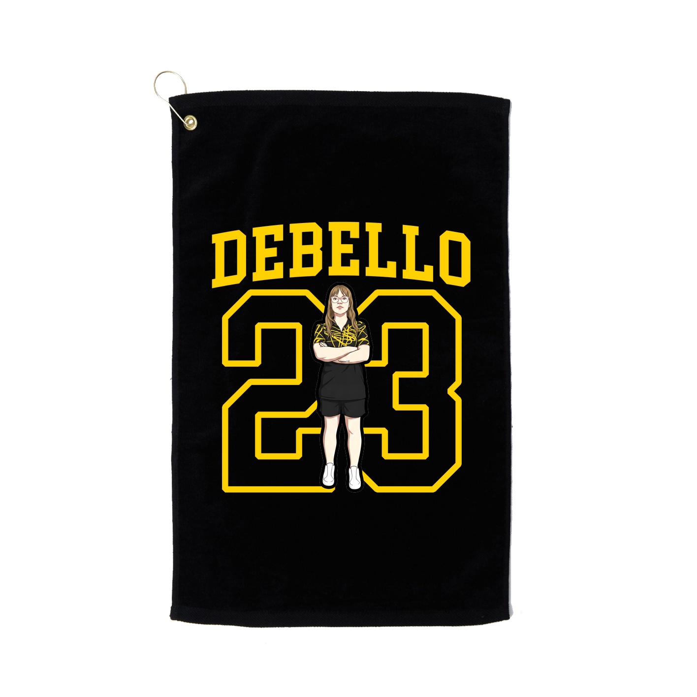 Golf Towel — Shirsey in Black
