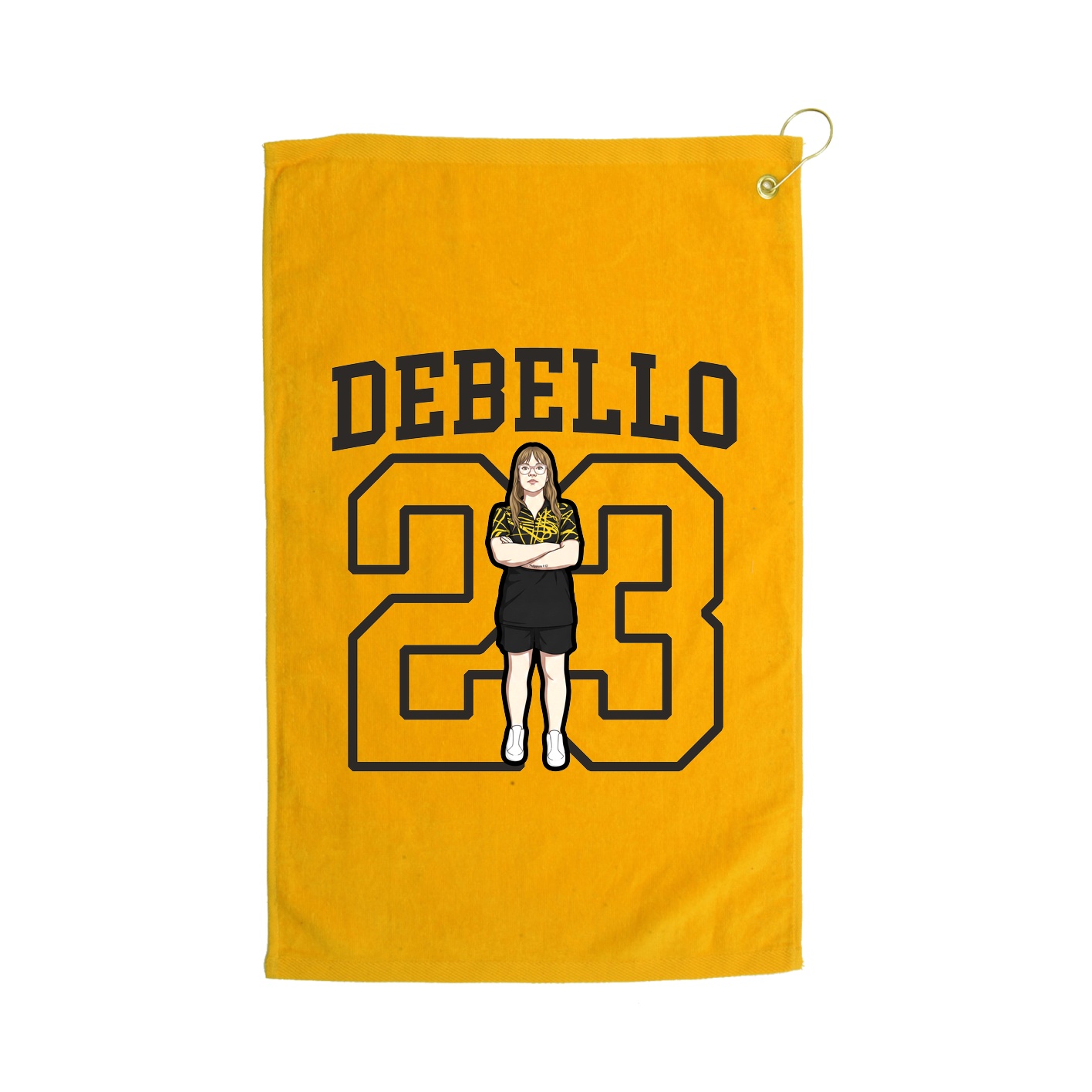Golf Towel — Shirsey in Gold