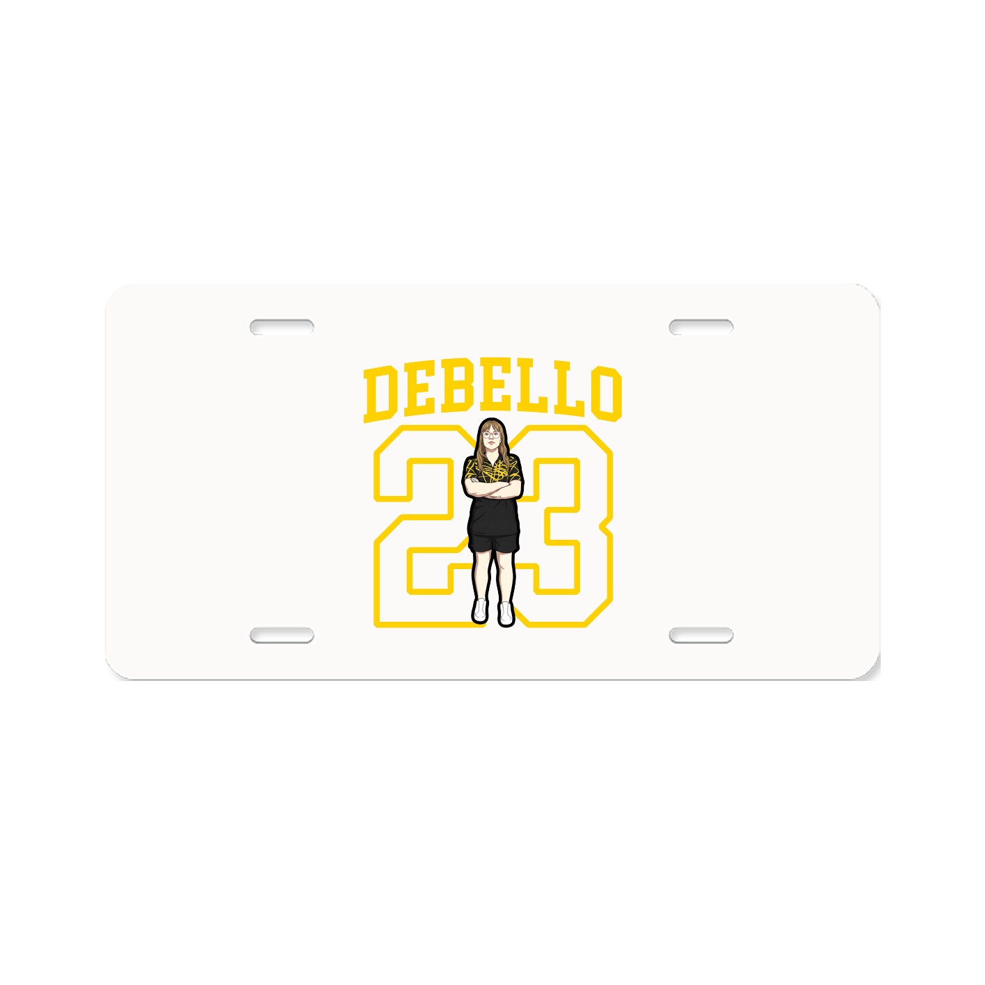 Aluminum License Plate