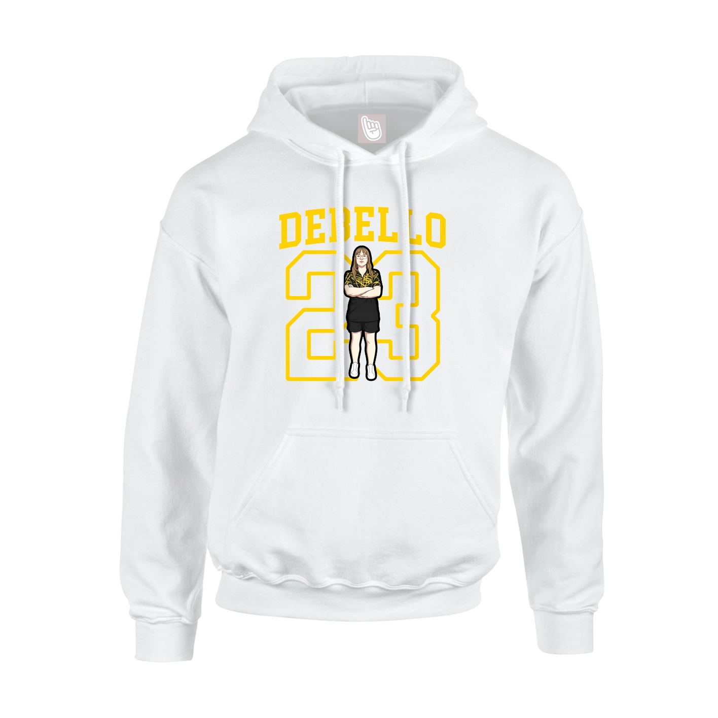 Youth Hoodie — Shirsey in White
