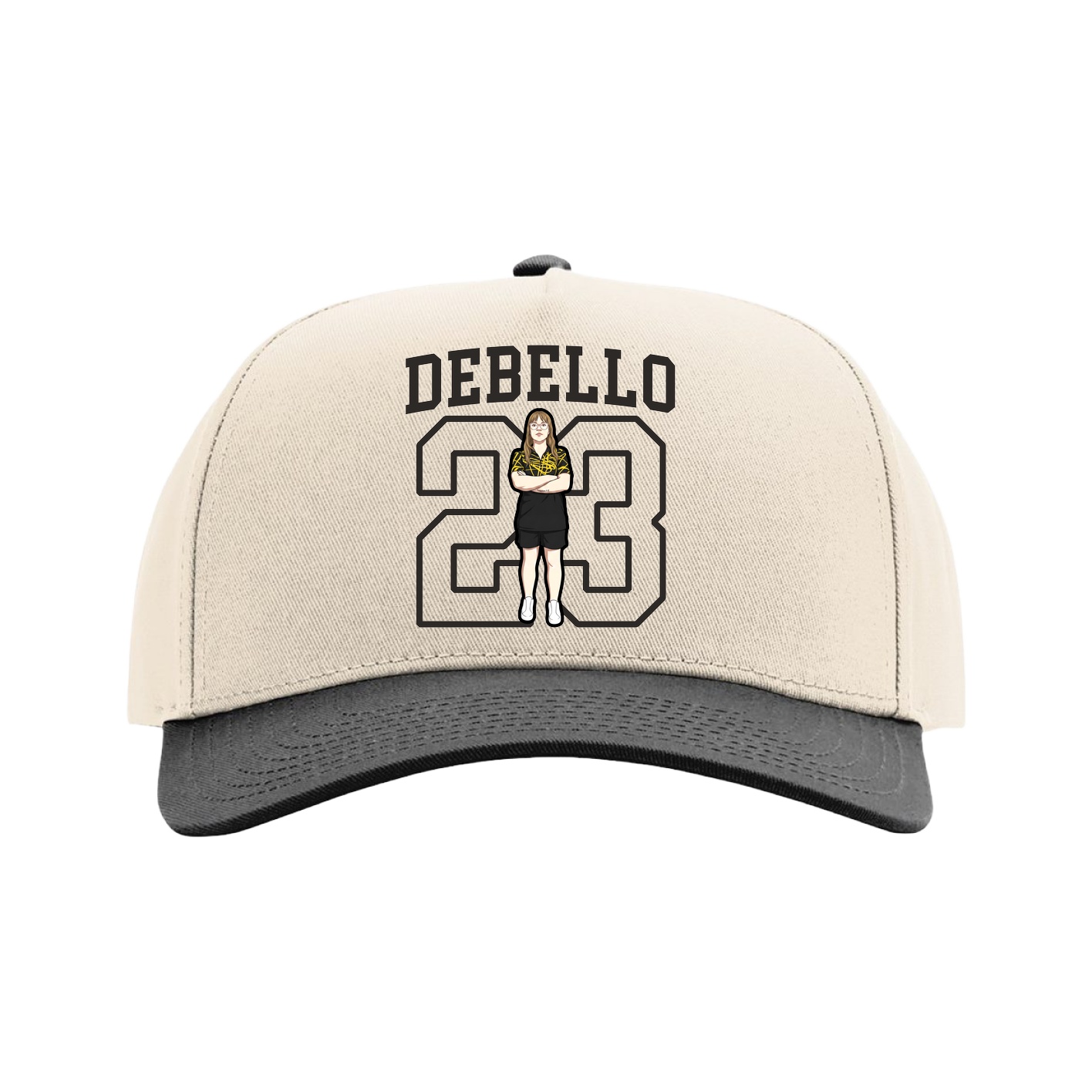 Full Fabric Five-Panel Champ Cap