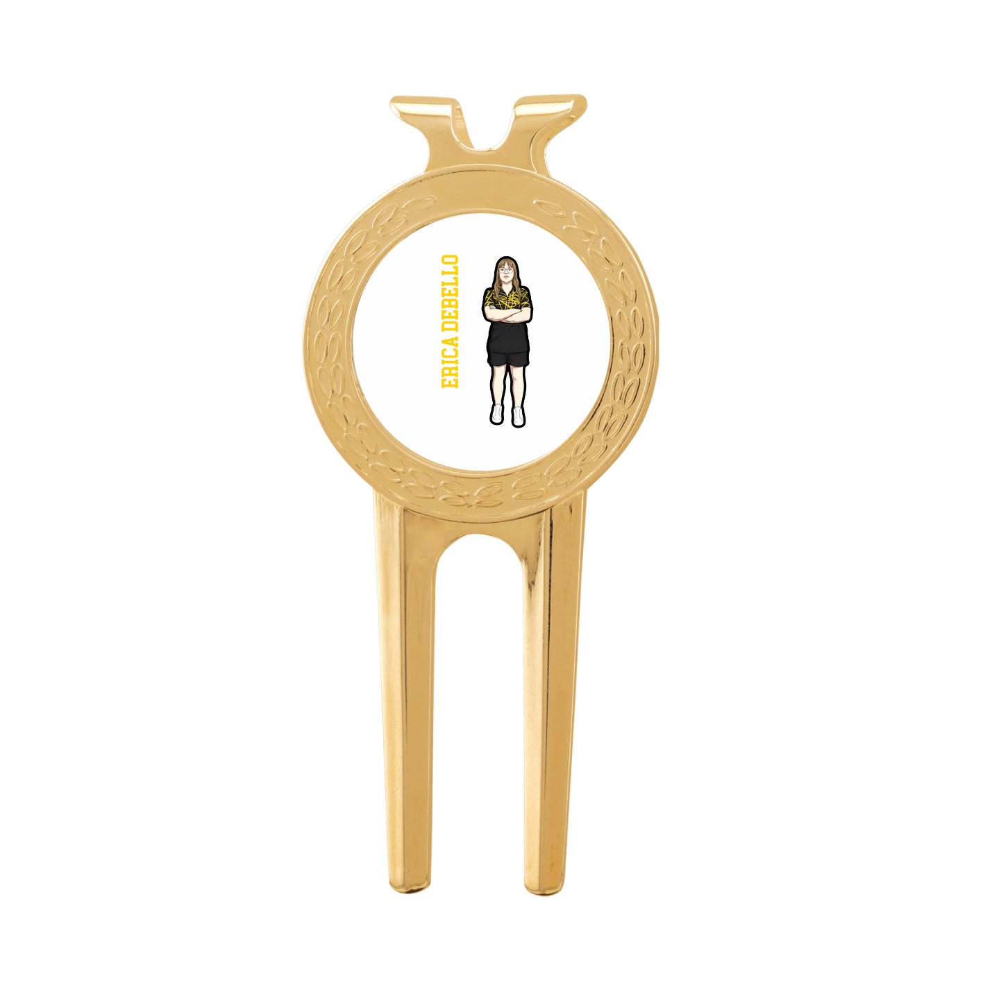 Divot Tool with Ball Marker — Name Vertical in Classic