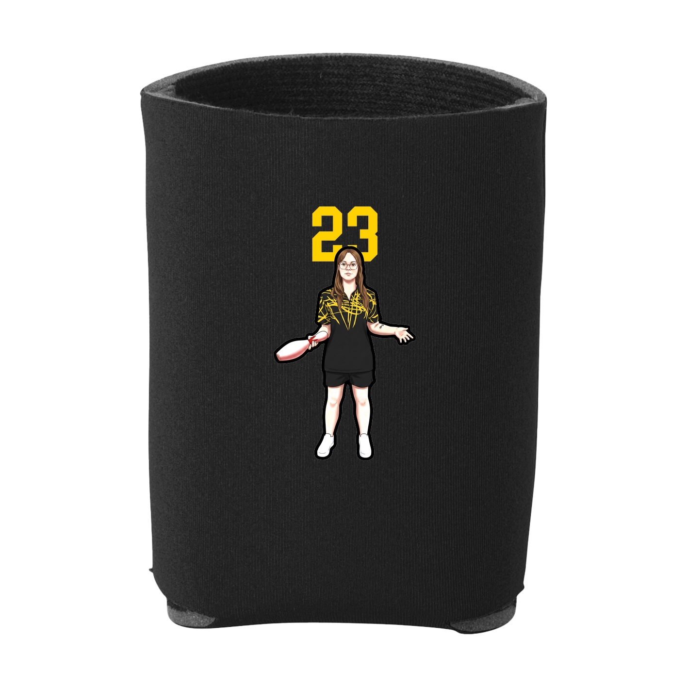 Can Holder — Number Top in Black