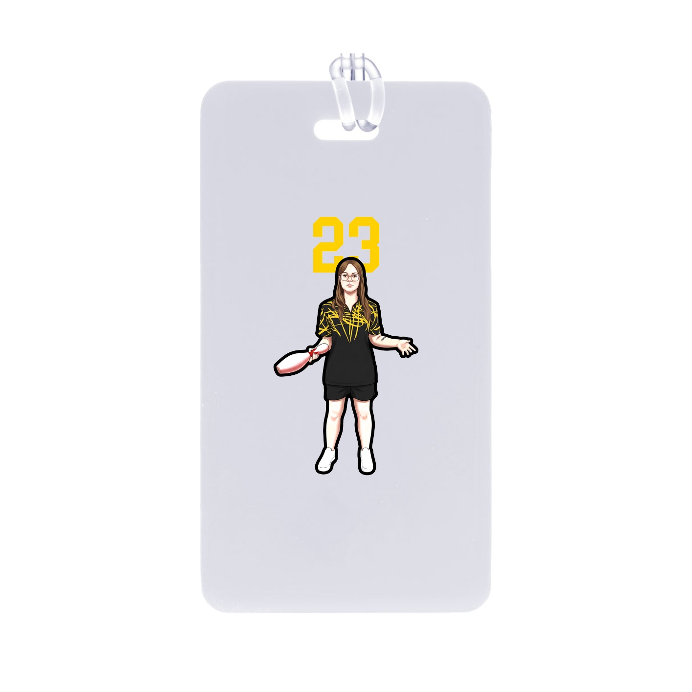 Bag Tag — Number Top in Classic