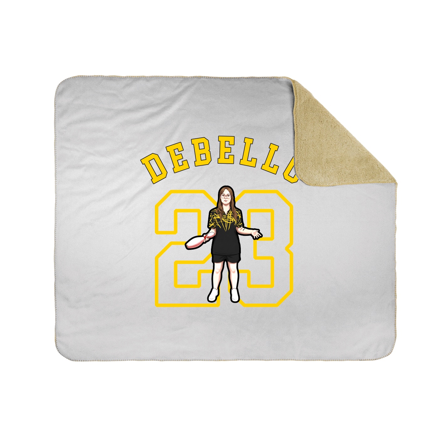 Throw Blanket — Shirsey Arch in White