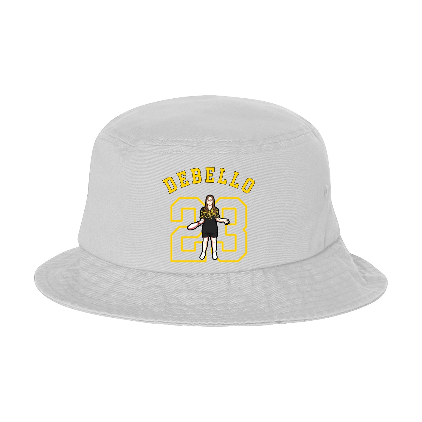 Bucket Cap — Shirsey Arch in White