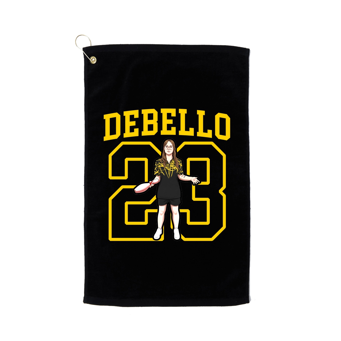 Golf Towel — Shirsey in Black