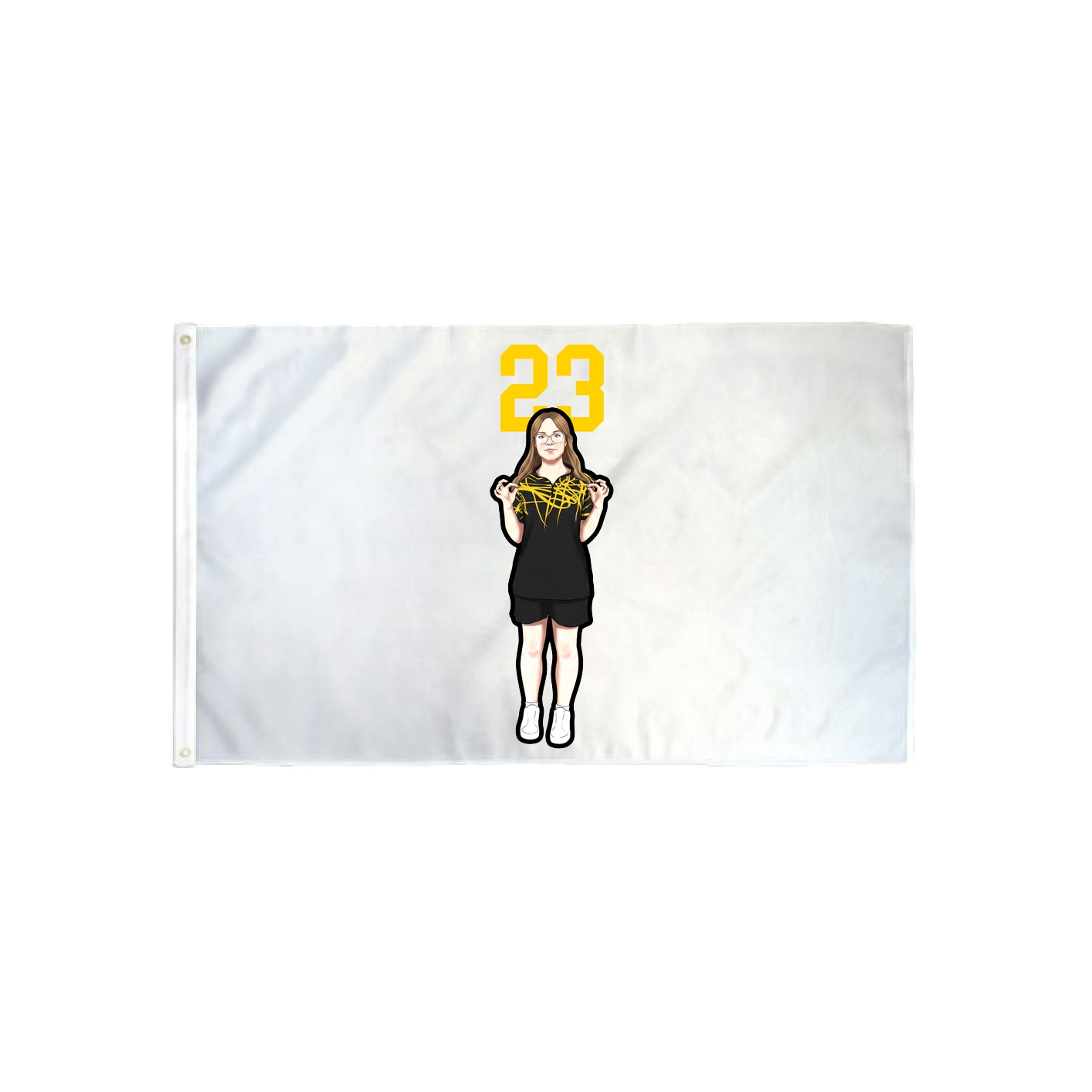 3x5 Flag — Number Top in Classic