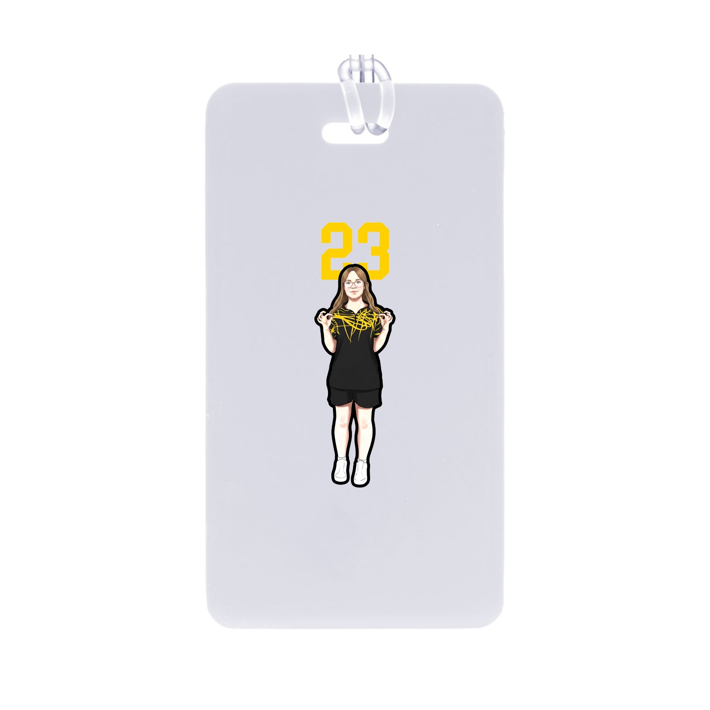 Bag Tag — Number Top in Classic