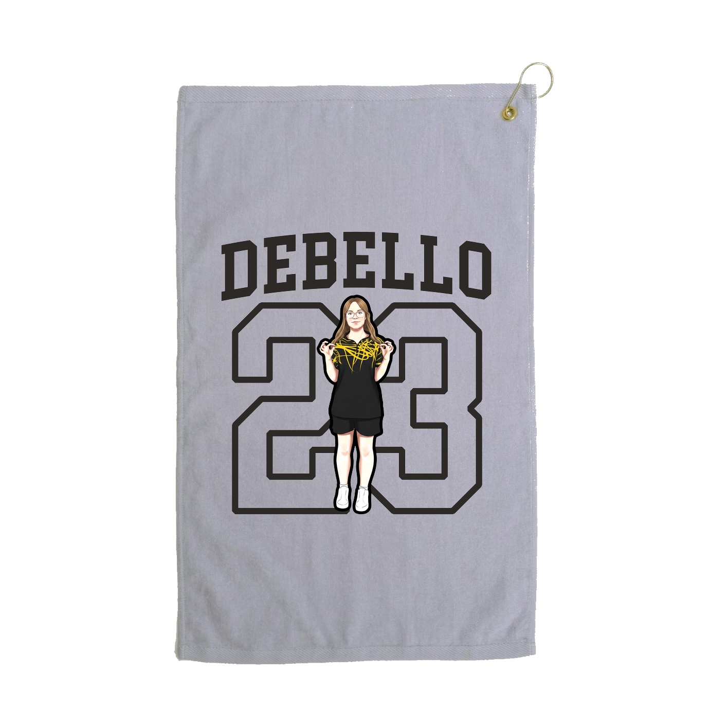 Golf Towel — Shirsey in Grey