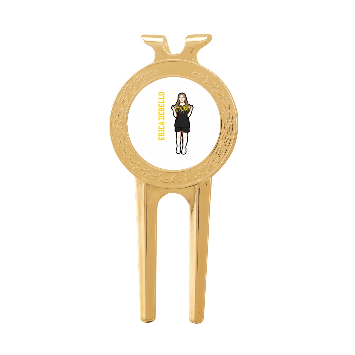 Divot Tool with Ball Marker — Name Vertical in Classic