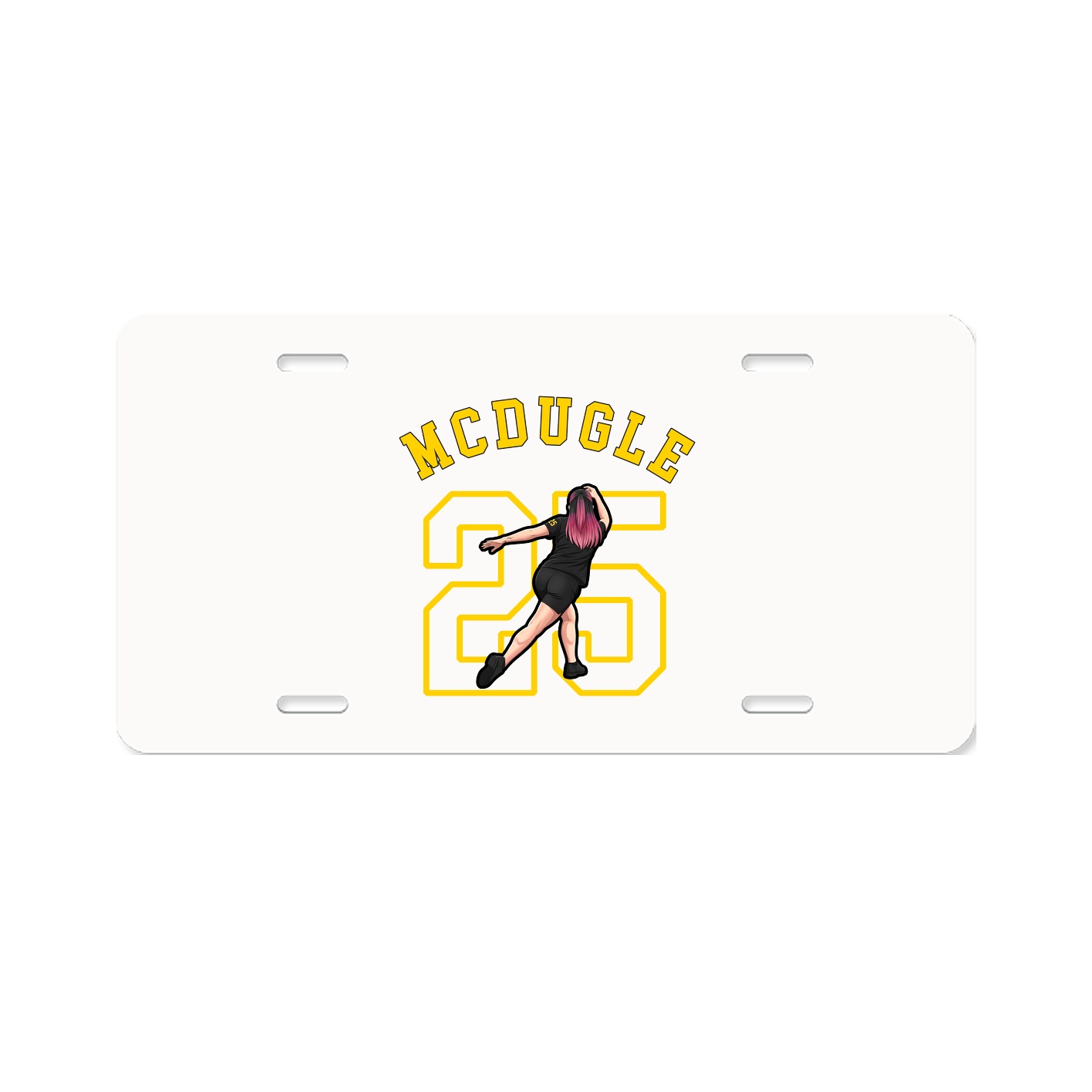License Plate — Shirsey Arch in Classic