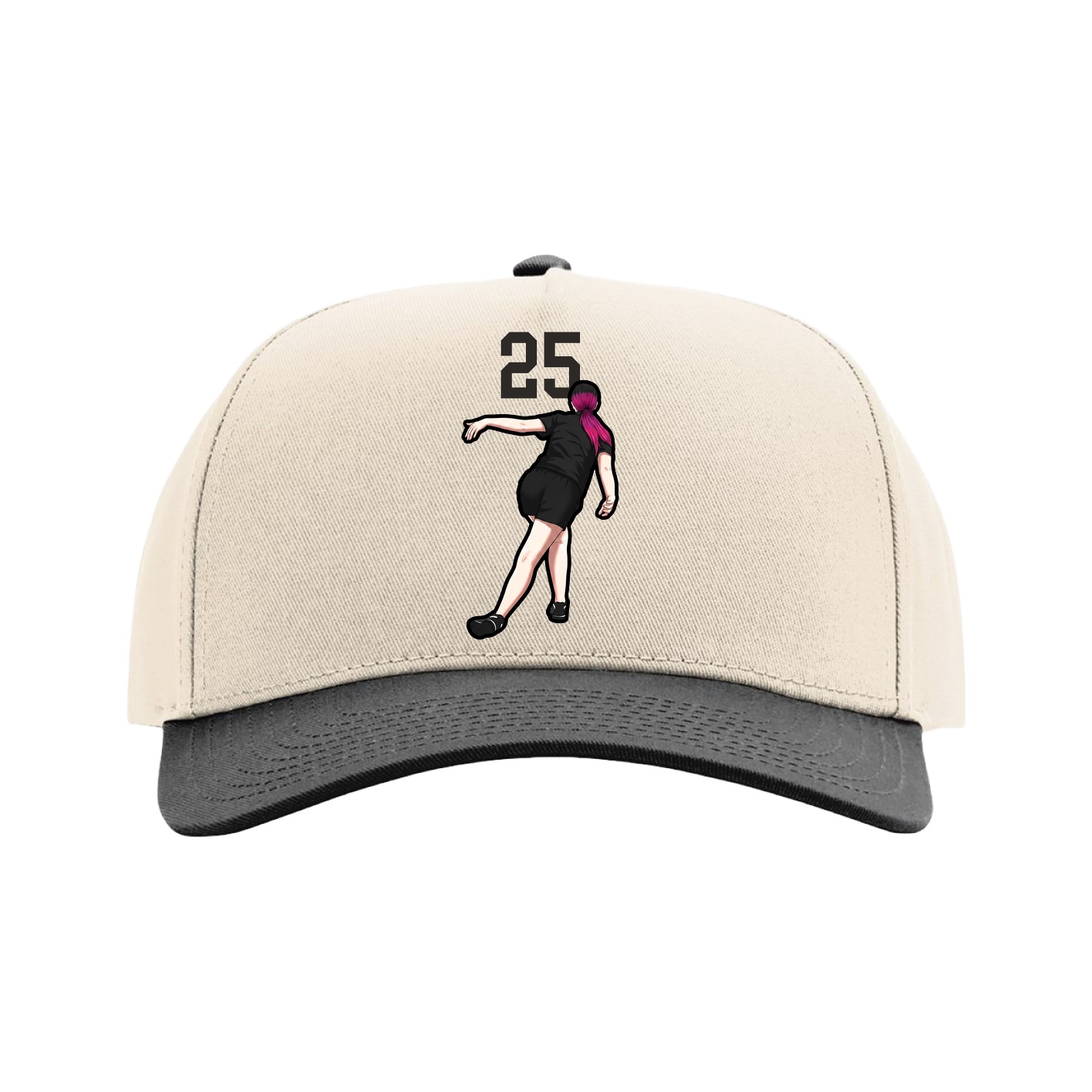 Full Fabric Five-Panel Champ Cap