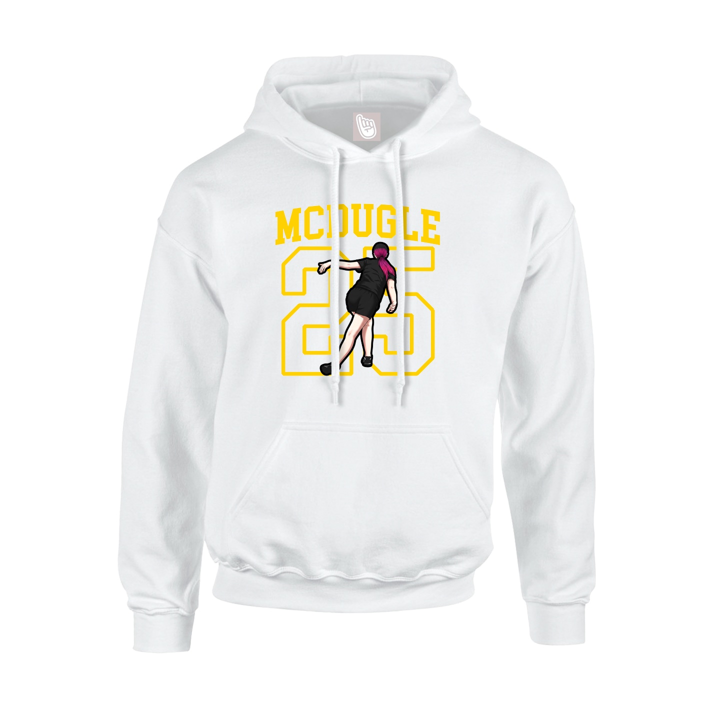 Youth Hoodie — Shirsey in White