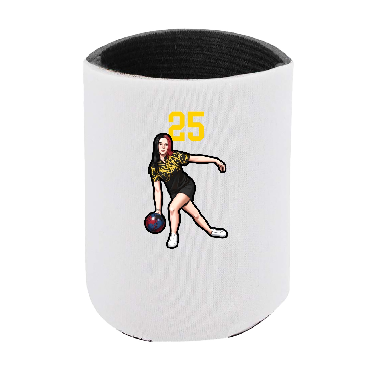 Can Holder — Number Top in White