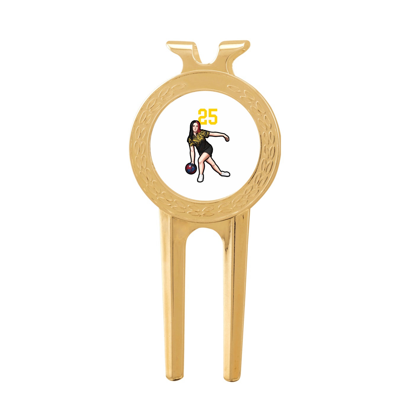 Divot Tool with Ball Marker — Number Top in Classic