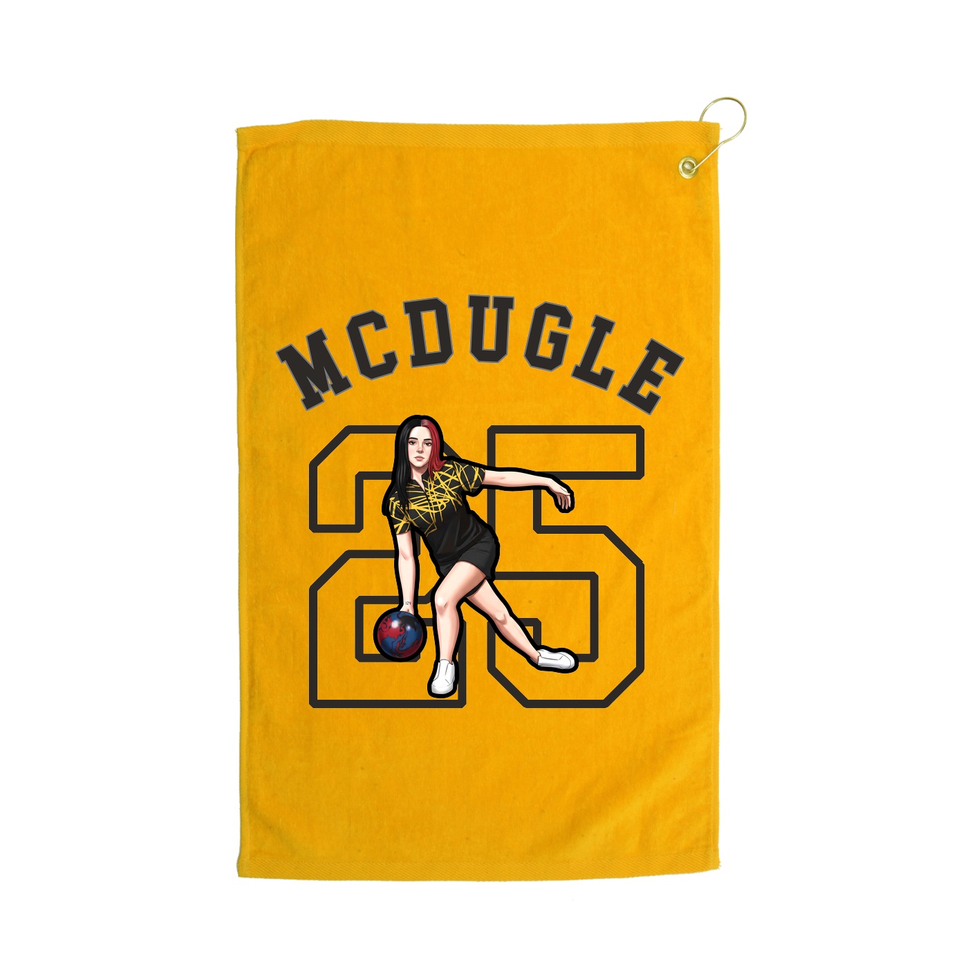 Terry Velour Golf Towel