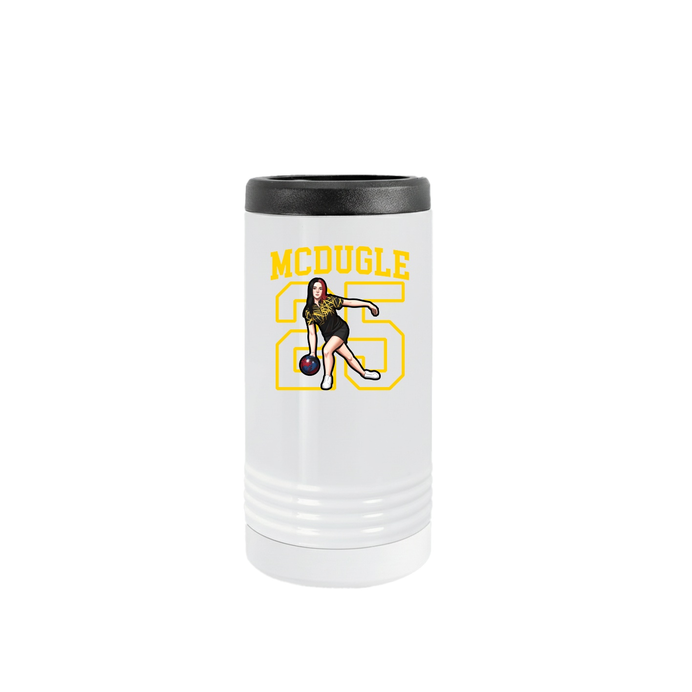 Slim Beverage Holder — Shirsey in White
