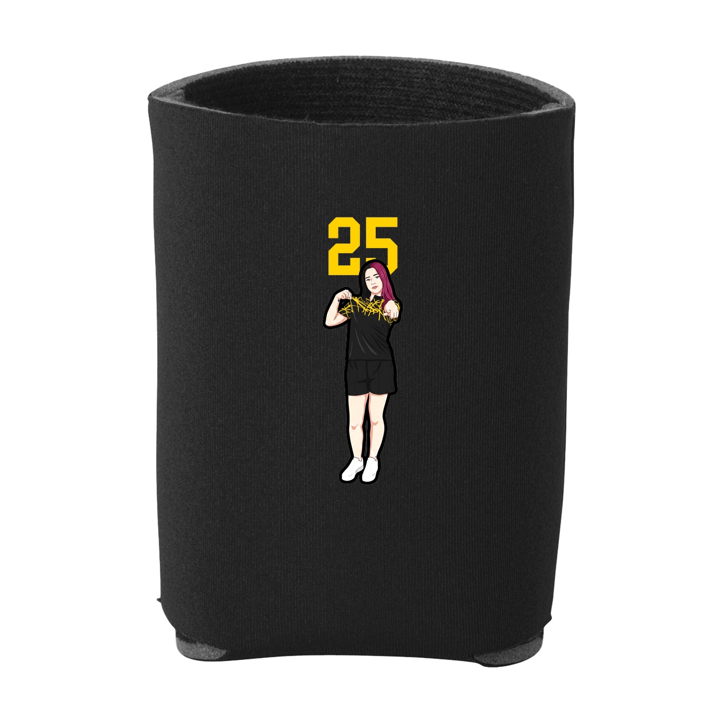 Can Holder — Number Top in Black