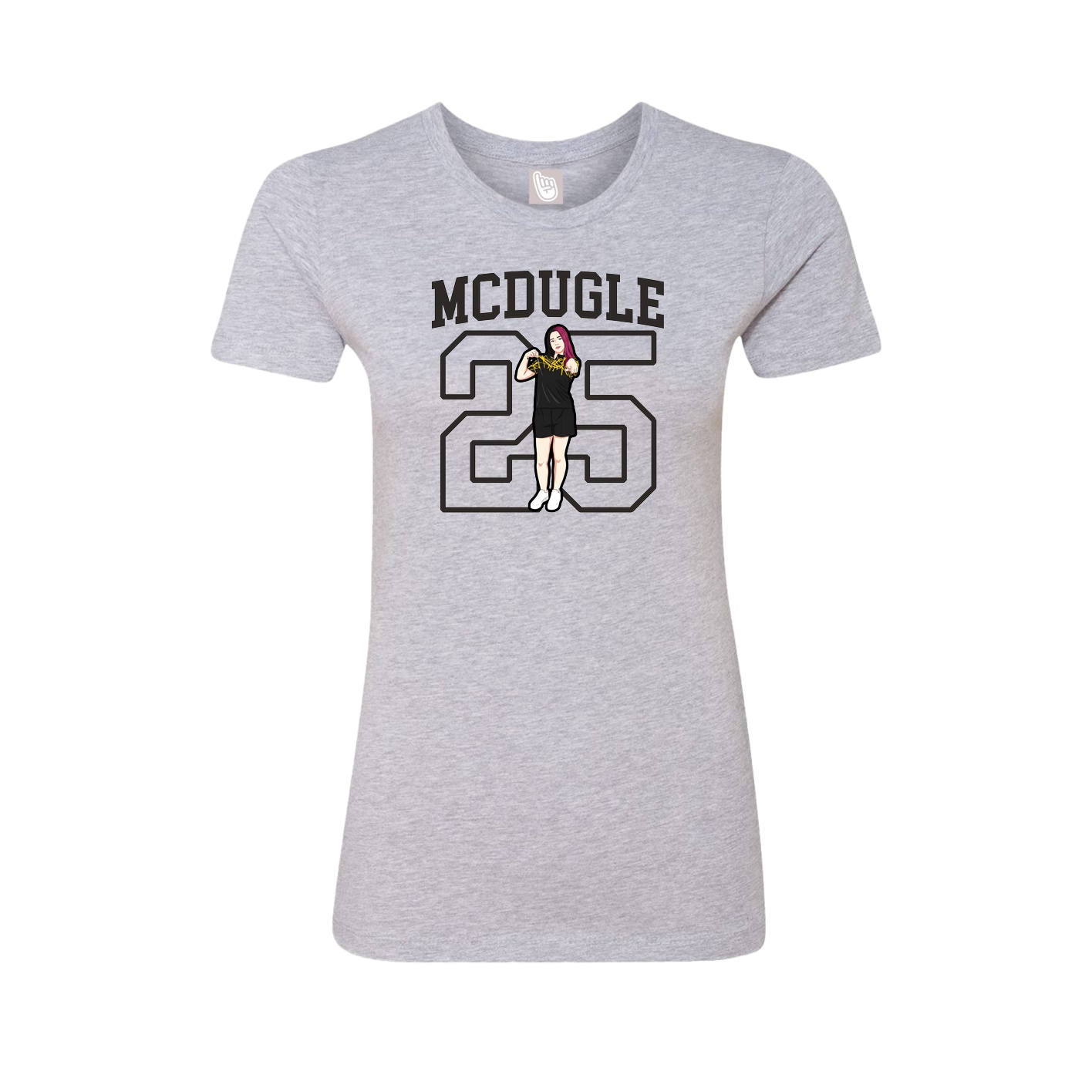 Womens Tee — Shirsey in Grey