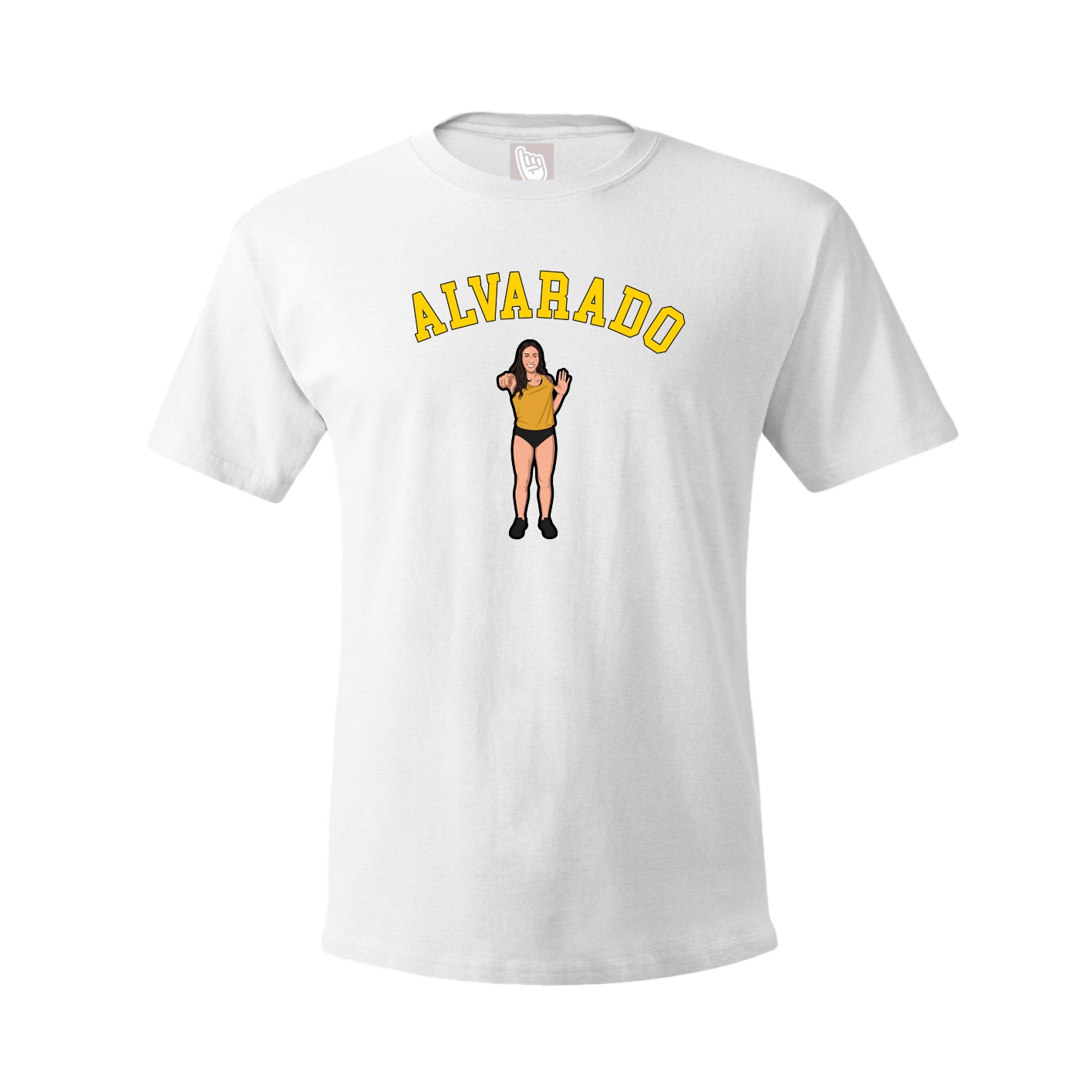 Youth Tee — Shirsey Arch in White